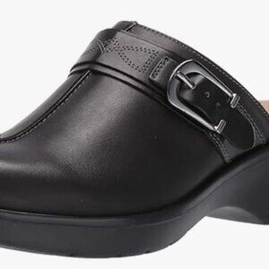 Easy Spirit Women's E-Pine Clog Black 10 W